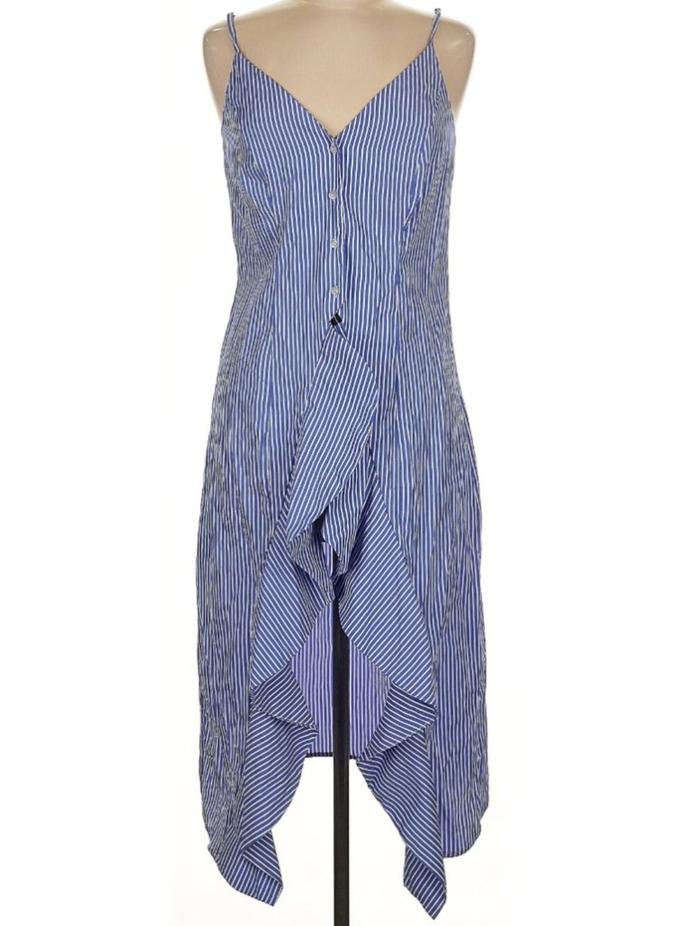 CLOSET CLOSEOUT SALE - IRIS Striped High Low Tank Blouse Dress - NWT